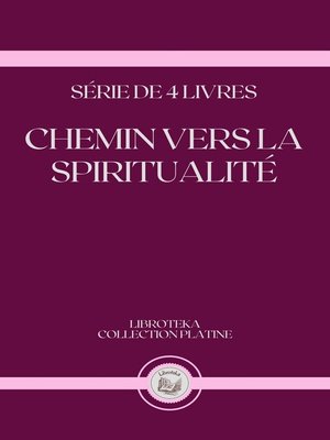 cover image of CHEMIN VERS LA SPIRITUALITÉ